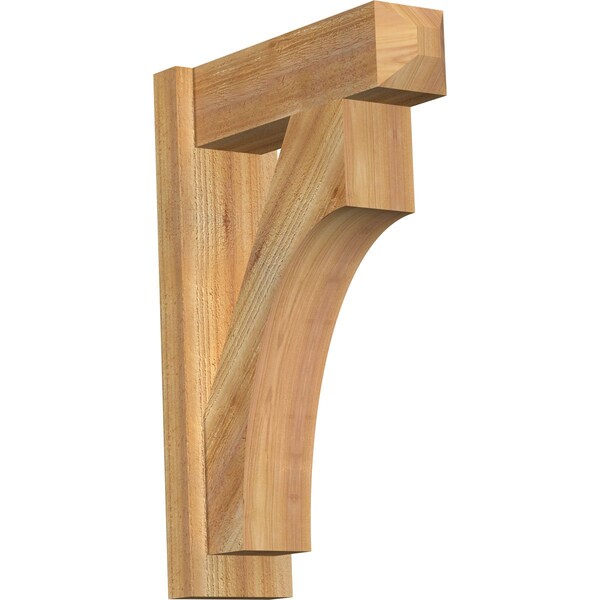 Ekena Millwork Westlake Rough Sawn Craftsman Outlooker, Western Red Cedar, 6"W x 18"D x 26"H OUT06X18X26WTL04RWR - main